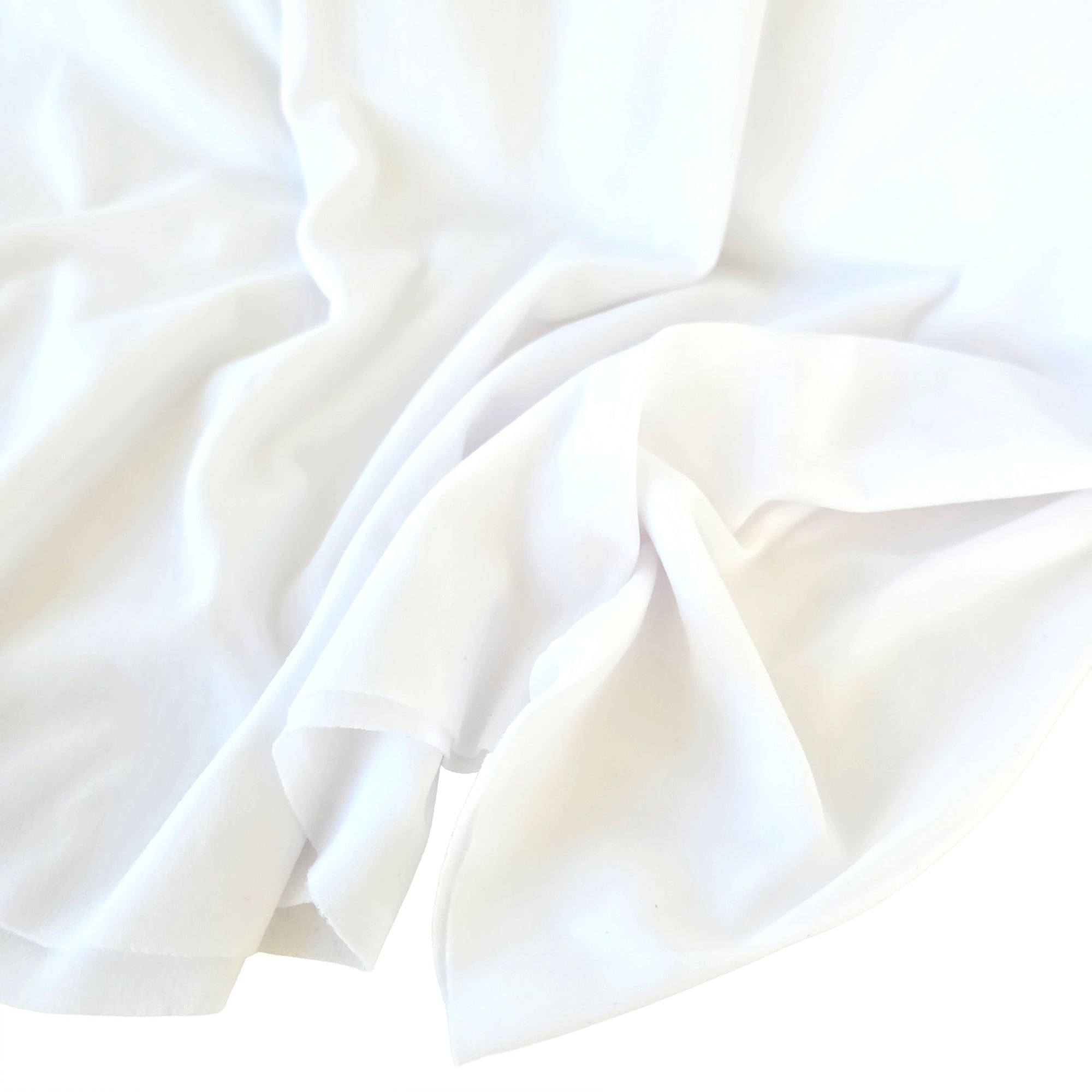 Swim Lining | White - Fabric + Flow Textile Co.