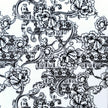 Swim Print | Baroque Silhouette - Fabric + Flow Textile Co.
