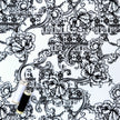 Swim Print | Baroque Silhouette - Fabric + Flow Textile Co.