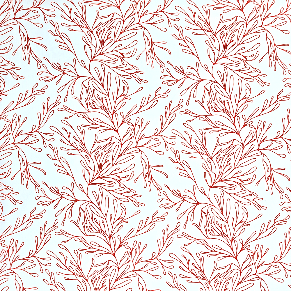Swim Print | Coral Zest - Fabric + Flow Textile Co.
