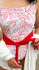 Swim Print | Coral Zest - Fabric + Flow Textile Co.