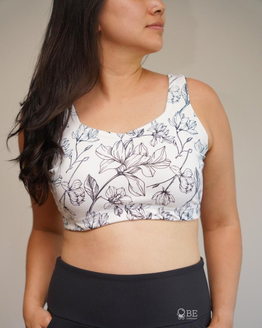 Swim Print | Floral Silhouette - Fabric + Flow Textile Co.