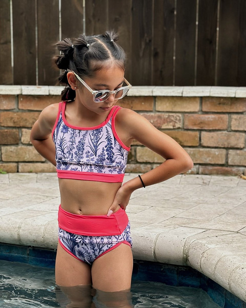 Swim Print | French Botanicals - Fabric + Flow Textile Co.