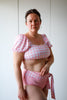 Swim Print | Gingham - Blossom - Fabric + Flow Textile Co.