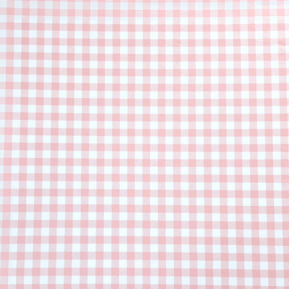 Swim Print | Gingham - Blossom - Fabric + Flow Textile Co.