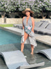 Swim Print | Hibiscus Palm - Fabric + Flow Textile Co.