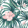 Swim Print | Hibiscus Palm - Fabric + Flow Textile Co.