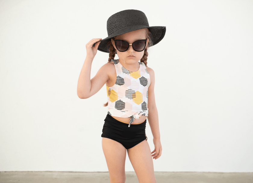 Swim Print | Honeycomb - Fabric + Flow Textile Co.