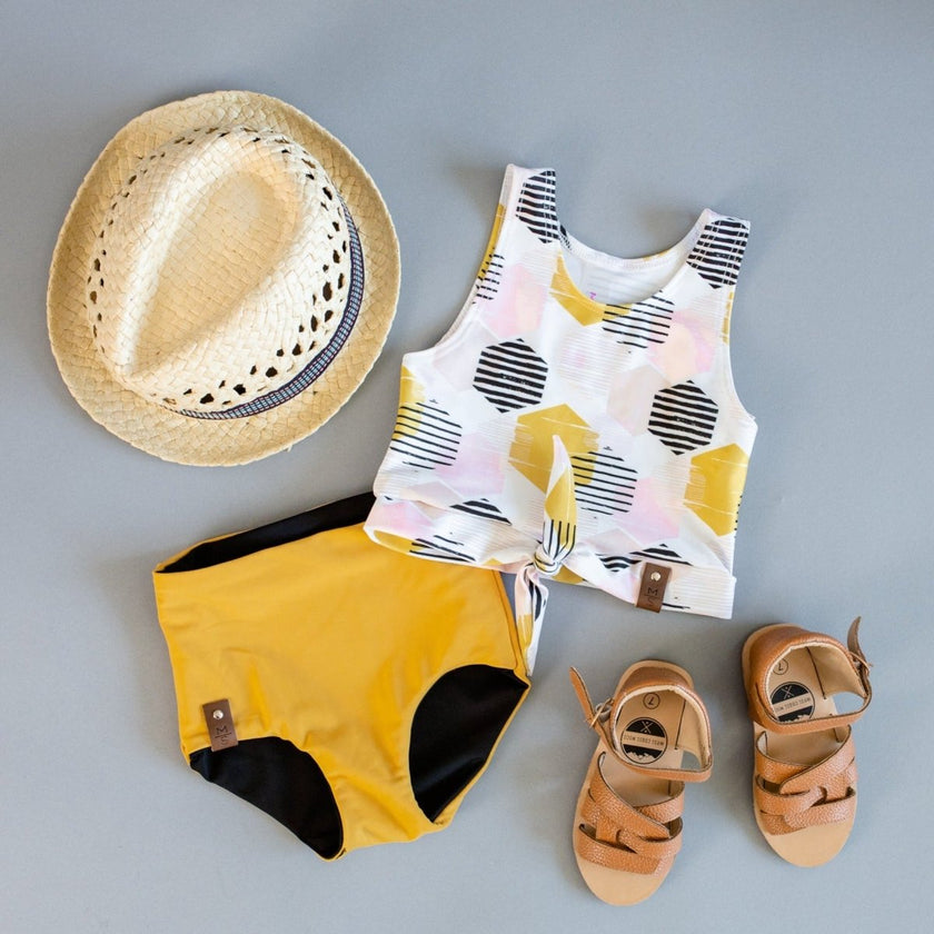 Swim Print | Honeycomb - Fabric + Flow Textile Co.