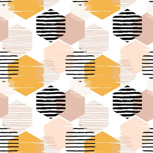 Swim Print | Honeycomb - Fabric + Flow Textile Co.