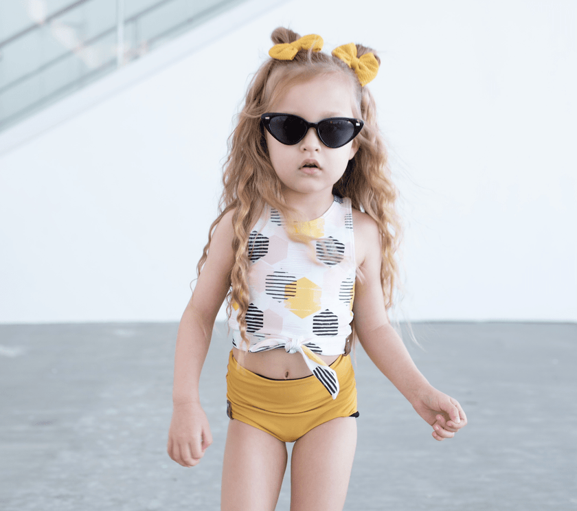 Swim Print | Honeycomb - Fabric + Flow Textile Co.