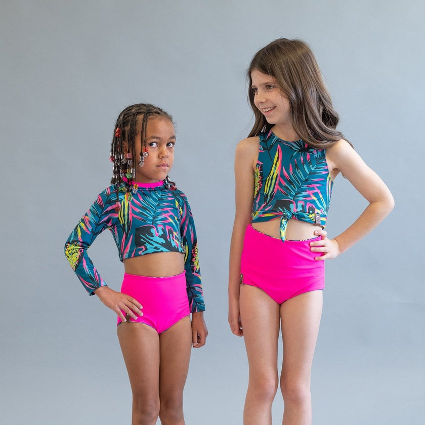 Swim Print | Island Shock - Fabric + Flow Textile Co.