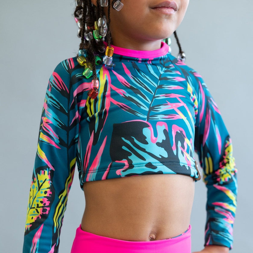 Swim Print | Island Shock - Fabric + Flow Textile Co.