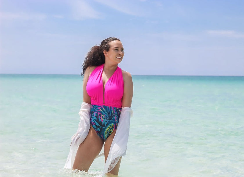 Swim Print | Island Shock - Fabric + Flow Textile Co.