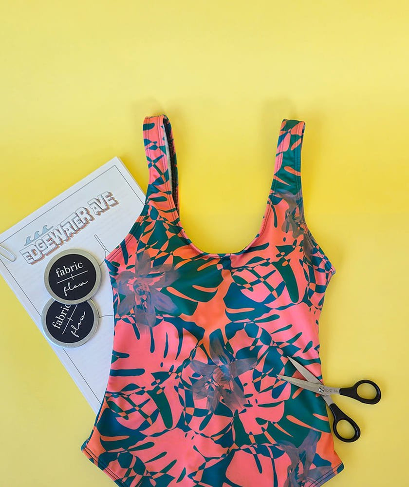Swim Print | Monstera Madness - Fabric + Flow Textile Co.