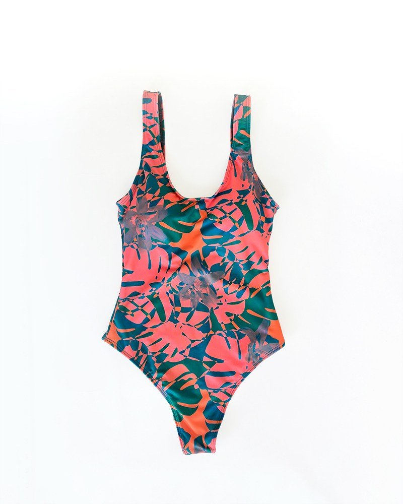 Swim Print | Monstera Madness - Fabric + Flow Textile Co.