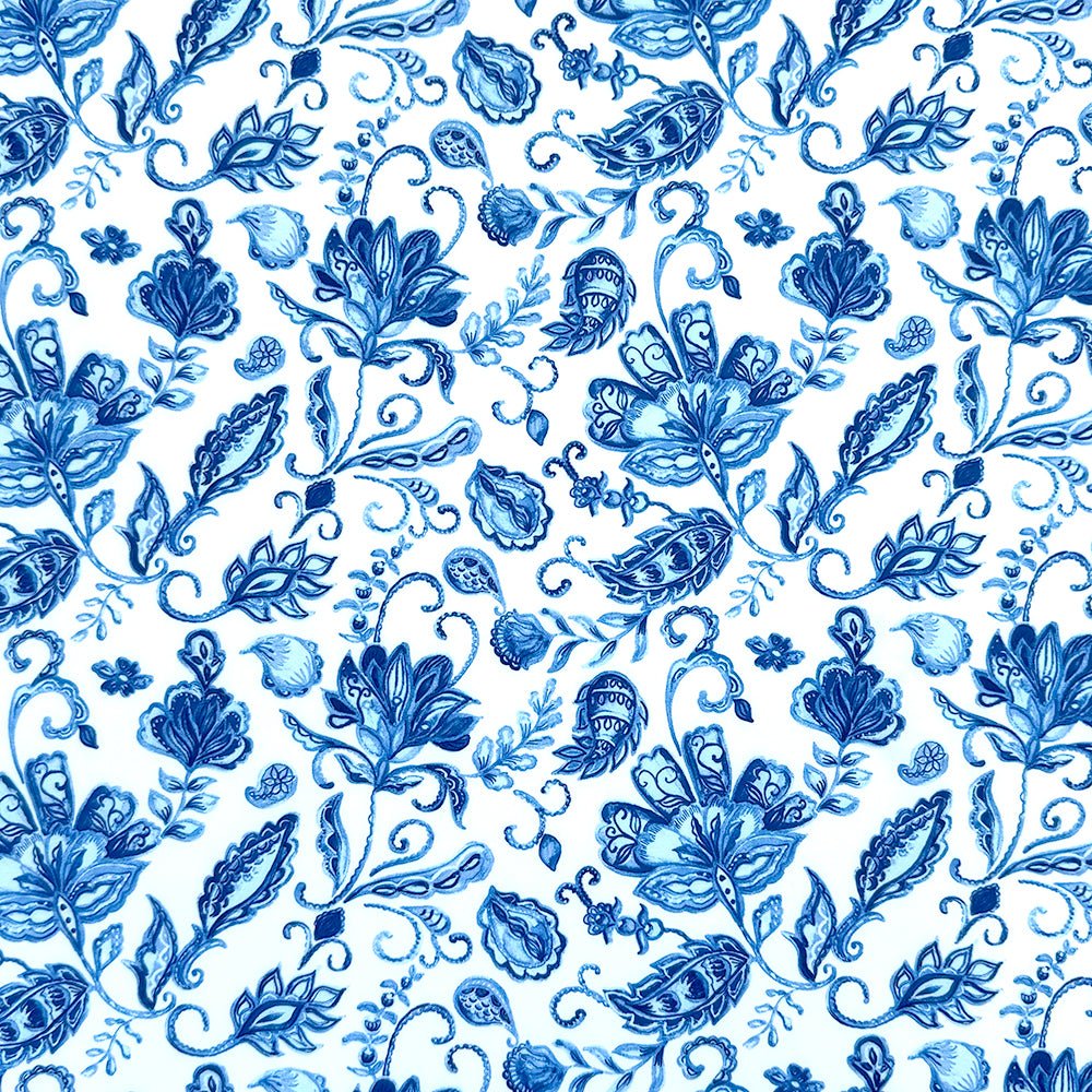 Swim Print | Porcelain Rhapsody - Fabric + Flow Textile Co.