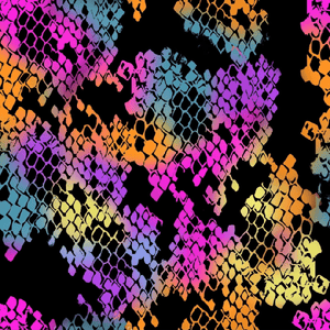 Swim Print | Rainbow Snake - Fabric + Flow Textile Co.
