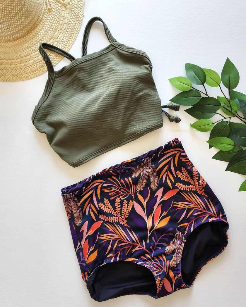 Swim Print | Royal Botanical - Fabric + Flow Textile Co.