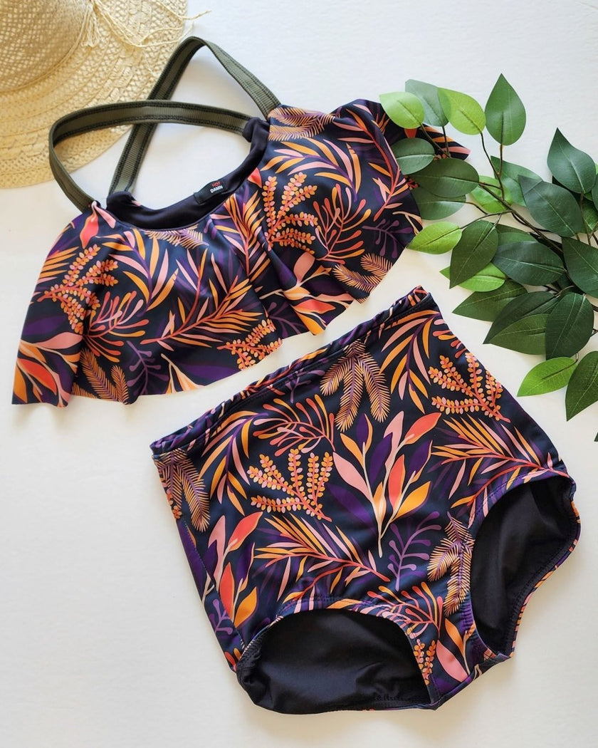 Swim Print | Royal Botanical - Fabric + Flow Textile Co.