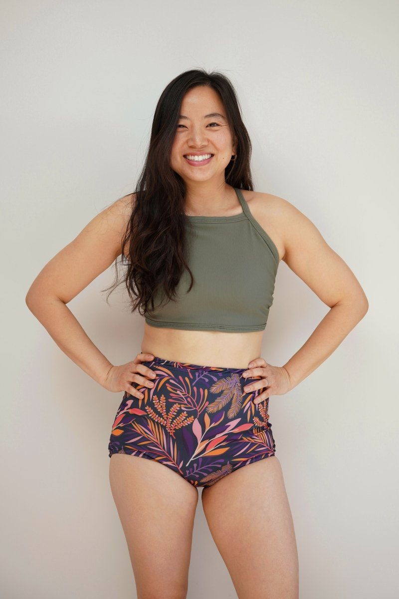 Swim Print | Royal Botanical - Fabric + Flow Textile Co.