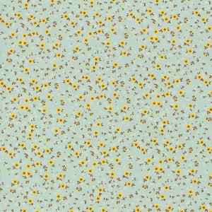 Swim Print | Sage Blossom - Fabric + Flow Textile Co.