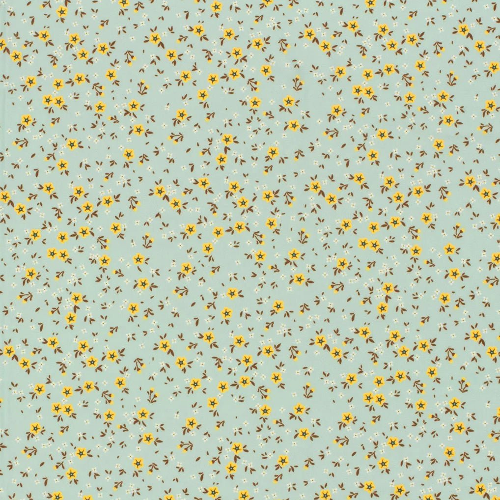 Swim Print | Sage Blossom - Fabric + Flow Textile Co.