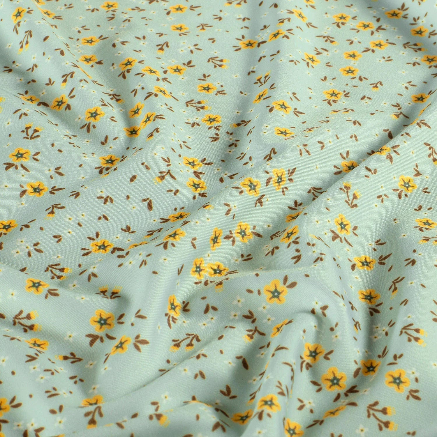 Swim Print | Sage Blossom - Fabric + Flow Textile Co.