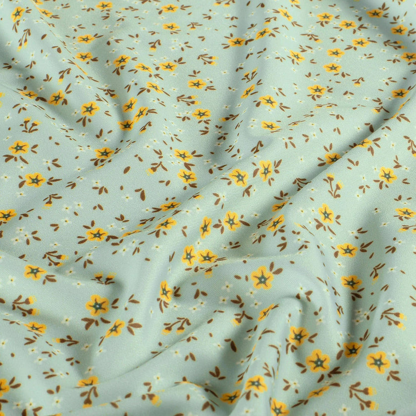 Swim Print | Sage Blossom - Fabric + Flow Textile Co.