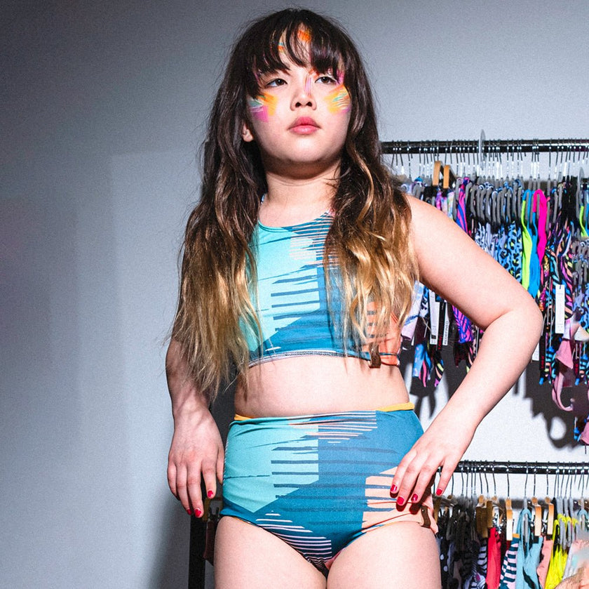 Swim Print | Surf Tempo - Fabric + Flow Textile Co.