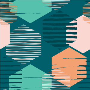 Swim Print | Surf Tempo - Fabric + Flow Textile Co.