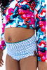 Swim Print | Watercolour Swirls - Fabric + Flow Textile Co.