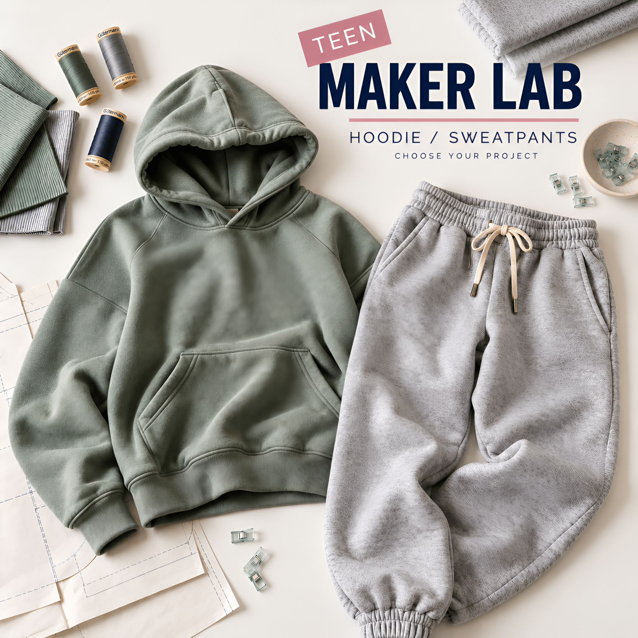 Teen Maker Lab - Fall Break Edition - Fabric + Flow Textile Co.
