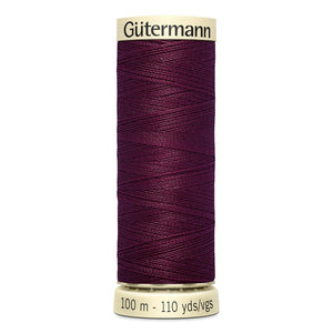Thread - Gütermann Sew-All | 455 Bordeaux - Fabric + Flow Textile Co.