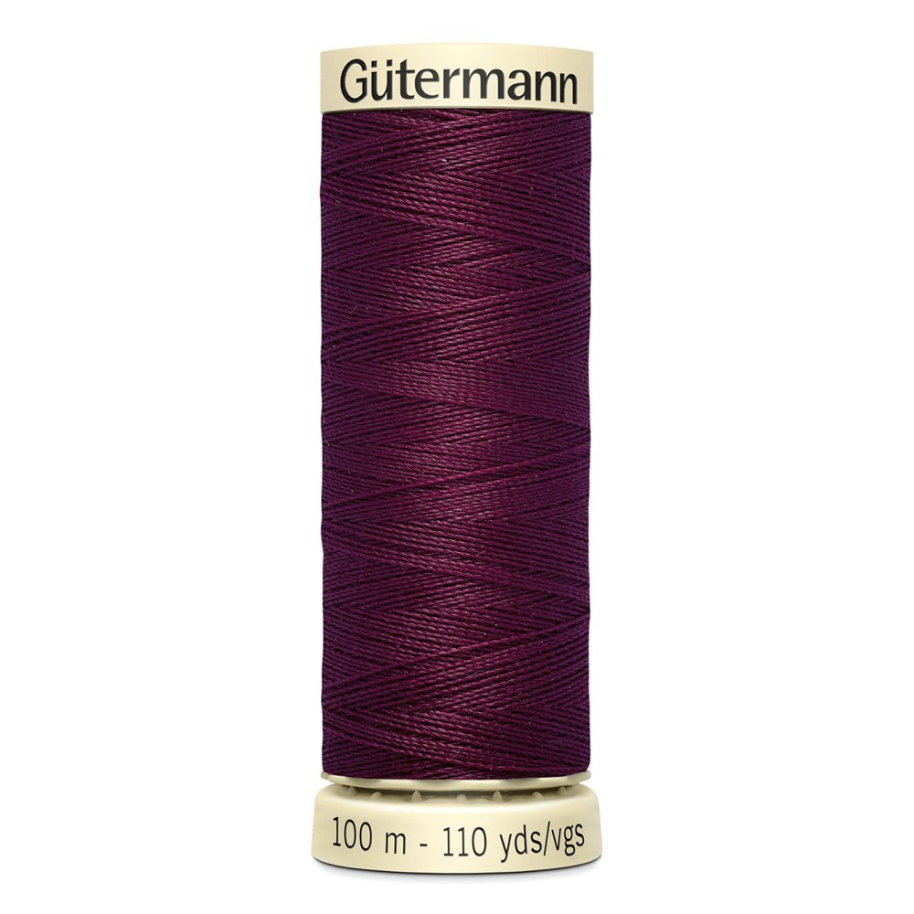 Thread - Gütermann Sew-All | 455 Bordeaux - Fabric + Flow Textile Co.