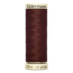 Thread - Gütermann Sew - All | 578 Chocolate - Fabric + Flow Textile Co.