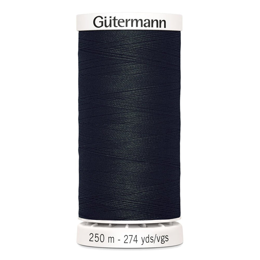 Thread - Gütermann Sew - All | 10 Onyx Black - Fabric + Flow Textile Co.