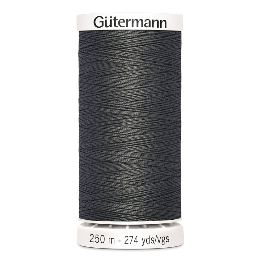 Thread - Gütermann Sew - All | 116 Gunmetal - Fabric + Flow Textile Co.