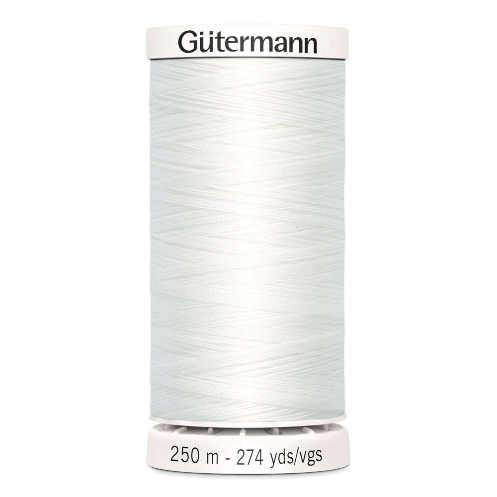 Thread - Gütermann Sew - All | 20 Chalk White - Fabric + Flow Textile Co.