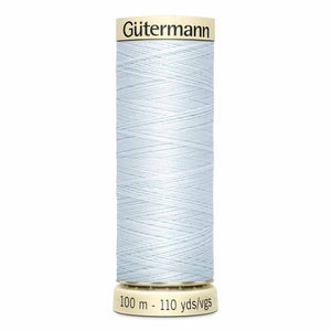Thread - Gütermann Sew - All | 202 Silver Shine - Fabric + Flow Textile Co.