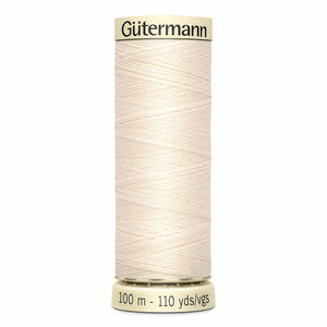 Thread - Gütermann Sew - All | 22 Vanilla - Fabric + Flow Textile Co.