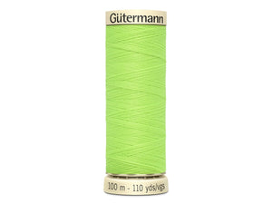 Thread - Gütermann Sew - All | 3853 Sour Apple Neon - Fabric + Flow Textile Co.