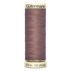 Thread - Gütermann Sew - All | 537 Dark Taupe - Fabric + Flow Textile Co.