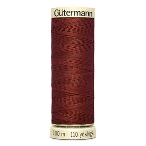 Thread - Gütermann Sew - All | 576 Dark Copper - Fabric + Flow Textile Co.