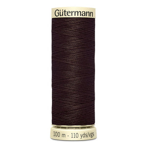 Thread - Gütermann Sew - All | 594 Walnut - Fabric + Flow Textile Co.