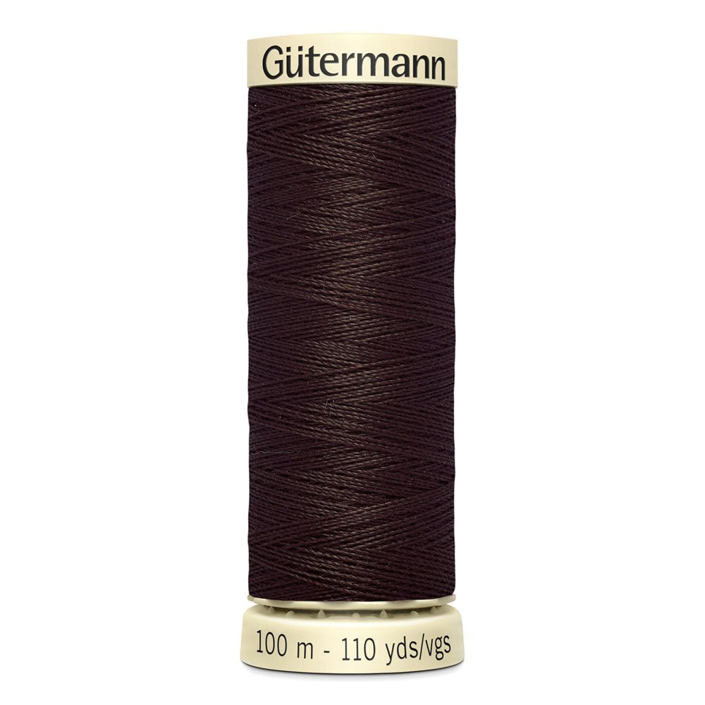 Thread - Gütermann Sew - All | 594 Walnut - Fabric + Flow Textile Co.