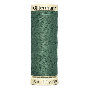 Thread - Gütermann Sew - All | 646 Steel Green - Fabric + Flow Textile Co.