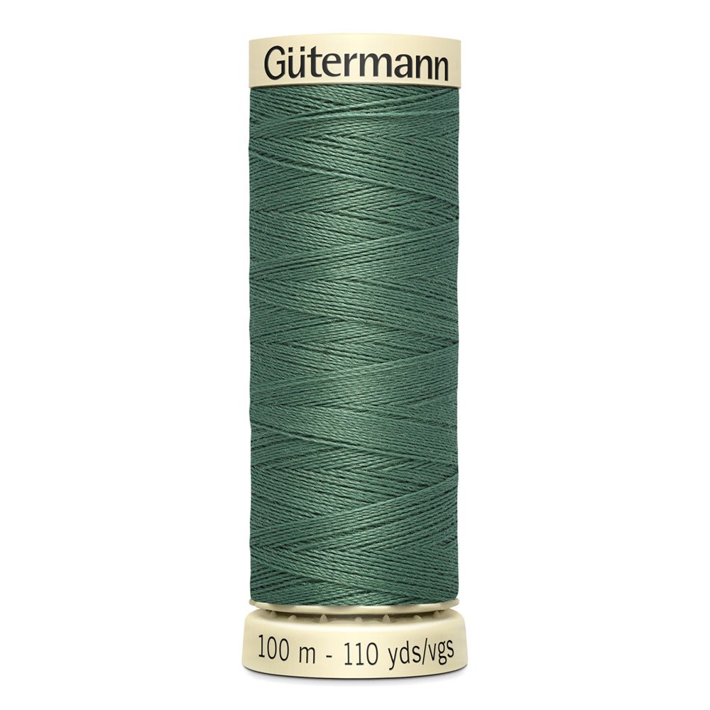 Thread - Gütermann Sew - All | 646 Steel Green - Fabric + Flow Textile Co.