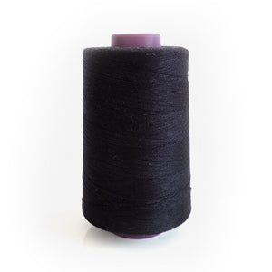 Thread - Serger 5000yd | 32002 Onyx Black - Fabric + Flow Textile Co.