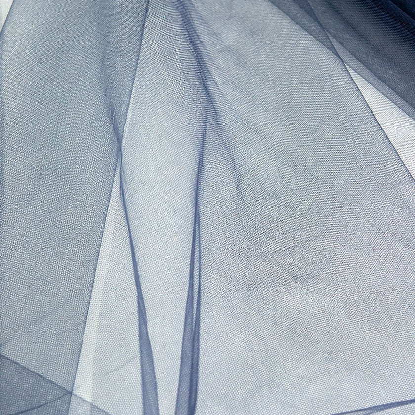 Tulle | Navy - Fabric + Flow Textile Co.